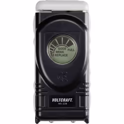 Dettagli tecnici Adatto per AAA, AA, C, D, Batteria 9V, N, Pile a bottone Campo di misura (tester batterie) 1,5 V, 1,55 V, 9  ...