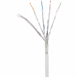 Renkforce RF-4145286 cavo di rete Grigio 3 m Cat6a S/FTP (S-STP)