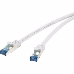 Renkforce RF-4145292, 10 m, Cat6a, S/FTP (S-STP), RJ-45, RJ-45, Bianco