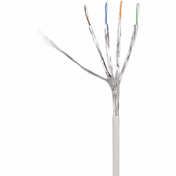 Renkforce RF-4149861 cavo di rete Grigio 0,5 m Cat6a S/FTP (S-STP)