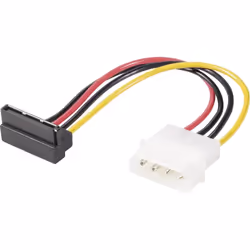 Renkforce RF-4159596, 0,15 m, SATA 6-pin, Maschio, Maschio, Nero, Rosso, Giallo, Unità rigida