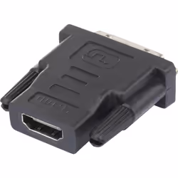 Renkforce RF-4212228 adattatore per inversione del genere dei cavi DVI-D HDMI Nero