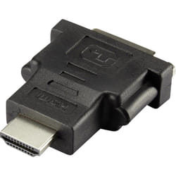 Renkforce RF-4212231 adattatore per inversione del genere dei cavi HDMI DVI-D Nero