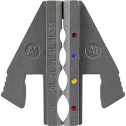 Toolcraft - PLE-0A1 Matrici di crimpaggio Matrice di crimpaggio per giuntafilo termoretraibile Adatto per marchio (Pinze)