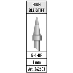 Stannol - B-1-HF Punta di saldatura Forma matita Contenuto 1 pz.