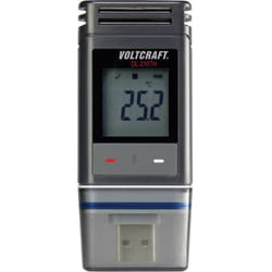 Voltcraft - DL-210TH Data logger temperatura, Data logger umidità Misura: Temperatura, Umidità dell'aria -30 fino a +60 °