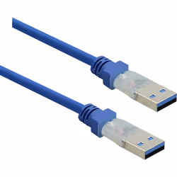 Renkforce RF-4369446 cavo USB USB 3.2 Gen 1 (3.1 Gen 1) 1 m USB A Blu - Vista aggiuntiva 2