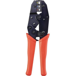 Toolcraft - 1486609 Pinza crimpatrice 1 pezzo Capocorda isolato, Connettori a spina isolato, Connettore di testa isolati