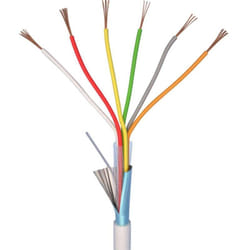 Elan - 70I140 Cavo per allarmi LiYY 6 x 0.22 mm² Bianco 10 m