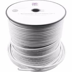 Conrad 1567362, 100 m, Cat6, U/FTP (STP), Bianco