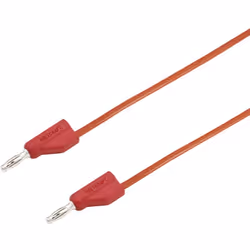Dettagli tecnici Colore Rosso Corrente nominale 10 A Diametro/tipo spina 4 mm Lunghezza cavo 0.50 m Materiale Silicone Materi ...