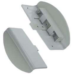 Maniglia per porta a conchiglia bianca - 7042614 704261400 - [RÉFRIGÉRATEUR, CONGÉLATEUR LIEBHERR:] KD254225A, GS311325A, KGT ...