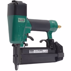 Chiodatrice pneumatica Prebena per: Chiodi di rialzo (brads) di tipo J da 16 a 50 mm Dati tecnici: Peso 1,25 kg Pressione di ...