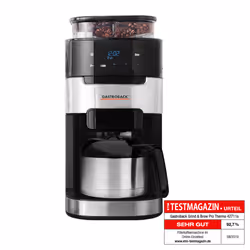 Gastroback Grind & Brew Pro Thermo Macchina da caffè con filtro 1 L