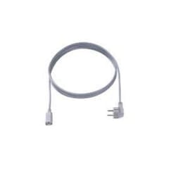 Bachmann 351.974 cavo di alimentazione Grigio 2 m Spina di alimentazione di tipo F Accoppiatore C13