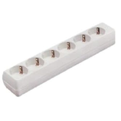 Bachmann 381.246K prolunghe e multiple 6 presa(e) AC Bianco