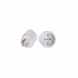 Bachmann 921.004, 125 V, 15 A, Bianco, Maschio/Femmina