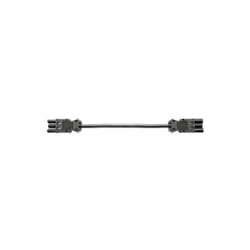 Prolunga montata 3g 1,50mm2 1m Nero - Bachmann