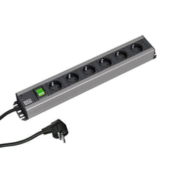 Bachmann 300.003 prolunghe e multiple 2 m 6 presa(e) AC Interno Nero