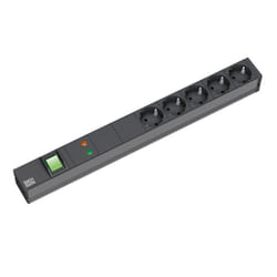 Bachmann 333.537 prolunghe e multiple 2 m 5 presa(e) AC Interno Nero