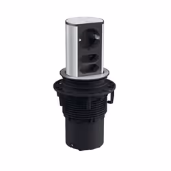 Bachmann 928.003, Nero, Alluminio, Plastica, IP20, IEC 60884, VDE 0620-1