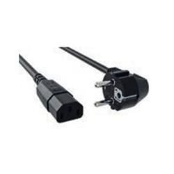 Bachmann 356.172 cavo di alimentazione Nero 0,5 m Accoppiatore C13