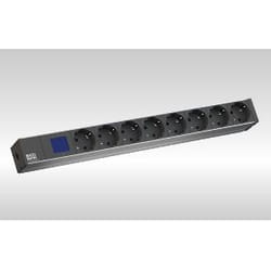 Bachmann 800.2154 unità di distribuzione dell'energia (PDU) 8 presa(e) AC Nero
