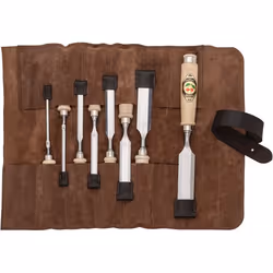 Kirschen 1131002, Set di scalpelli, Acciaio al carbonio, Beige, Legno, Germania