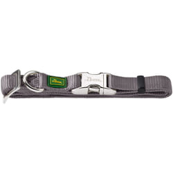 Hunter Vario Basic Alu-Strong Grigio Nylon, Plastica Extra large Cane Collare standard