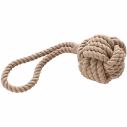 Hunter Inari, Cane, Corda, Beige, Cotone, Masticazione, 10 cm