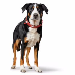 Hunter 69906 collare per cani e gatti Rosso, Bianco Pelle M-L Cane Collare standard - Vista aggiuntiva 4