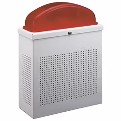 ABB SSF/GB, Sirena cablata, Alluminio, IV, 100 dB, Grigio, Rosso, 12 V