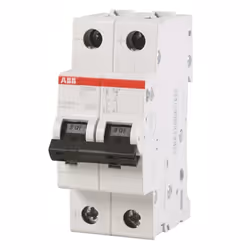 Interruttore magnetotermico Abb 2 moduli, attacco DIN (universale per qualsiasi centralino in commercio), 2 poli, 16 ampere, ...