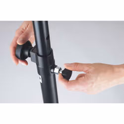 König & Meyer 21337-000-55 supporto da parete per casse acustiche Acciaio Nero