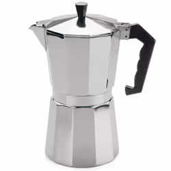 Cilio 320602, Moka, Alluminio, Alluminio, 3 tazze, 160 mm, 476 g