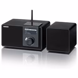 NOXON iRadio 360, Internet, Digitale, AAC, AAC+, MP3, WMA, 2-vie, 10 cm, 10,100 Mbit/s