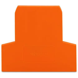 281-309 Plaque d'extrémité et intermédiaire - épaisseur 2.5 mm - Wago