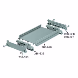 Wago 288-620 accessorio per morsettiera Profilo di copertura 1 pz