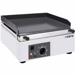 Saro GPK 400, Nero, Acciaio inox, Libera installazione, Acciaio inox, 1 Fornello(i), Ceramica, Pulsanti, Manopola