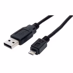 S/CONN 1m USB 2.0 A - MicroUSB 2.0 B, 1 m, USB A, Micro-USB B, USB 2.0, Maschio/Maschio, Nero