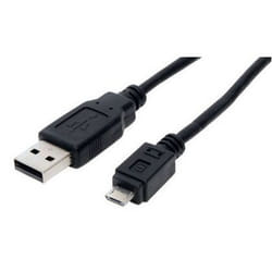 S/CONN 1m USB 2.0 A - MicroUSB 2.0 B cavo USB USB A Micro-USB B Nero