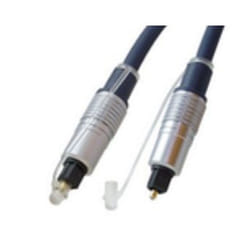 S/CONN 69006-1.0MHQ cavo audio 1 m Toslink Nero