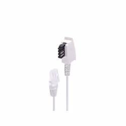 shiverpeaks BS12-09266, 6 m, TAE (F), RJ-45, Bianco, Maschio, Maschio