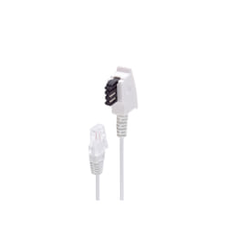 shiverpeaks BS12-09266 cavo telefonico 6 m Bianco