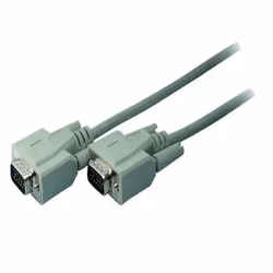 S/CONN 3m VGA, 3 m, VGA (D-Sub), VGA (D-Sub), Maschio, Maschio, Grigio