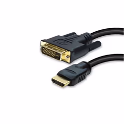 S/CONN HDMI - DVI-D 2m, 2 m, HDMI, DVI-D, Maschio, Maschio, Oro