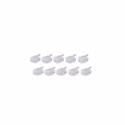 shiverpeaks BS72050-DEC-10, RJ-12, Bianco, Maschio, Dritto, Oro, 10 pz