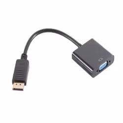 shiverpeaks BS14-05009, VGA (D-Sub), DisplayPort, Maschio, Femmina, Oro, Nero