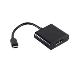 S/CONN 14-05002 cavo e adattatore video 0,2 m USB tipo-C DisplayPort Nero
