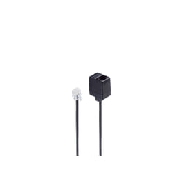 shiverpeaks BS70226 cavo telefonico 6 m Nero